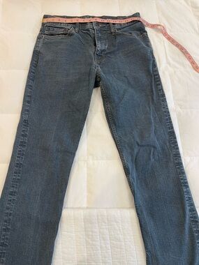 Men’s Good Fellow Jeans 34x34 Straight Medium Wash